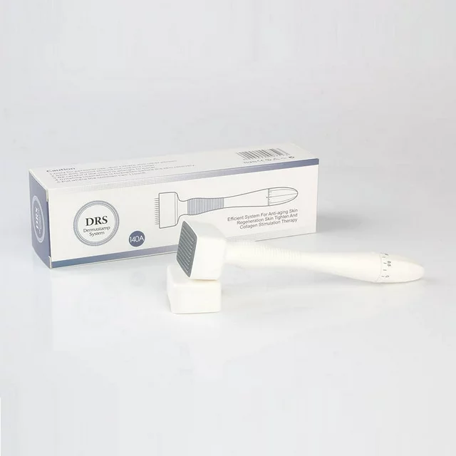 Adjustable 140 Pin Derma Stamp Skin Care Anti-aging Therapy Scars Acne