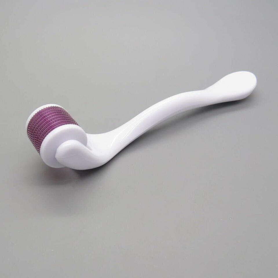 TMT 540 Titanium White Derma Micro Needle Roller For Acne, Scars, Beard Growth, Hair Loss, Wrinkles